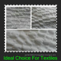 polyester cotton interwoven seersucker/embossed crepe fabric